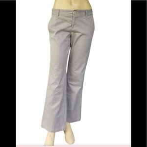NWT banana Republic gray Ryan Fit chino pants Sz 8